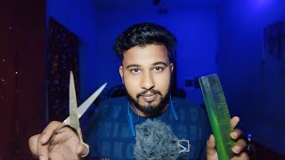 ASMR Hair Cut With More ScissorsPersonal Attention [upl. by Somar]