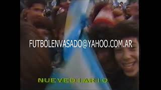 Festejos populares tras Argentina vs Italia Mundial 1990 Nuevediario [upl. by Aihtnys99]