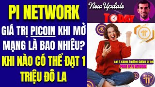 ♻️PI NETWORK Giá Trị PICOIN Khi Mở Mạng Là Bao Nhiêu💎CÙNG PHÂN TÍCH♻️ [upl. by Klaus855]