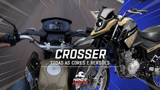 NOVA CROSSER 150 2023  PRIMEIRAS IMPRESSÕES 🔥 [upl. by Ymassej83]