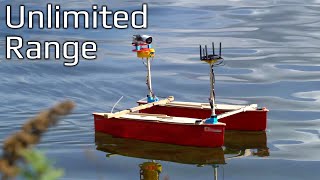 5G Cellular Controlled Drone Boat  Long Range Test [upl. by Yro]