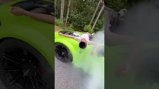 HE GOT COOKED BY MY HELLCAT ENGINE😂🔥 shorts mustwatch [upl. by Cleland558]