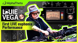 Legendary Louie Vega  First LIVE euphonia Full Performance [upl. by Oneill727]