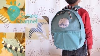 だるまリュックサックの作り方 How to make the DARUMA rucksack [upl. by Rhodes]