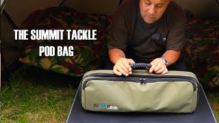 CARP FISHING TV  THE SUMMIT TACKLE POD BAG [upl. by Atalanta]