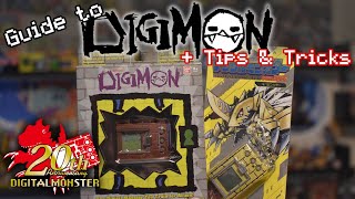 Digimon 20th Guide  Tips n Tricks DM20 Ver20th Digital Monster 20th anniversary vpet [upl. by Eenert706]