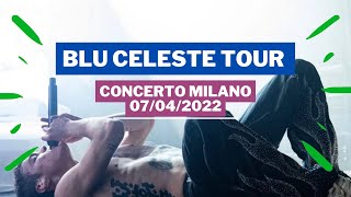 CONCERTO DI BLANCO  BLU CELESTE TOUR I VIDEO DELLA SERATA Milano 070422 [upl. by Cristy]