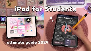 iPad for Students ✏️ Ultimate Guide Note Taking Best Apps Tips amp More 💕 Back to School [upl. by Pier]