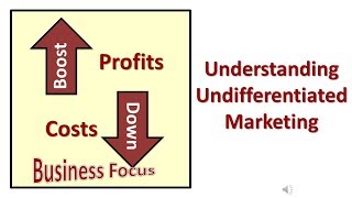 Understanding Undifferentiated Marketing [upl. by Lawlor]