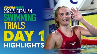 Australian Swimming Trials  Night 1 Highlights  Wide World of Sports [upl. by Byram557]