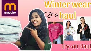 All new quotWinter wearquot haul from Meesho 🤩  Try on  Honest review  Jyothi Medisetty [upl. by Ivonne]