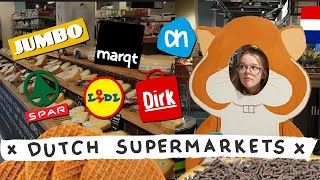 A guide to the DUTCH supermarkets  everything you can find in the NETHERLANDS [upl. by Andres]