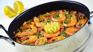 Paella cu fructe de mare  JamilaCuisine [upl. by Liss3]