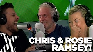 Chris shows Chris amp Rosie Ramsey Rosies old radio demo  The Chris Moyles Show  Radio X [upl. by Adiazteb]