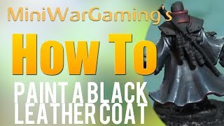 How To Paint a Black Leather Coat [upl. by Valora]