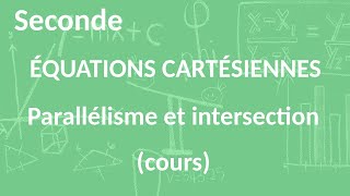 Equation réduite et équation cartésienne dune droite [upl. by Marden]