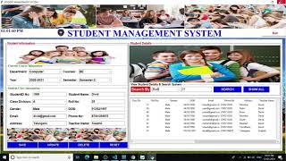 Python Projects  how to make student management system project in python with database [upl. by Suhsoj]