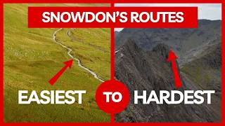 Snowdon Easiest to Hardest Routes Ranked [upl. by Gray]