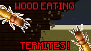 WOOD EATING TERMITES IN ONE COMMAND [upl. by Anauj]