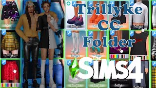 Trillyke CC Folder ✨l Maxis Match Clothes amp Shoes l thesims4 [upl. by Ecyt870]