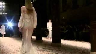 Givenchy Haute Couture 2009 Full Fashion Showavi [upl. by Willett]