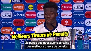 Saka  Le but que jai marqué a changé totalement le match je suis heureux de la qualification [upl. by Aikin]