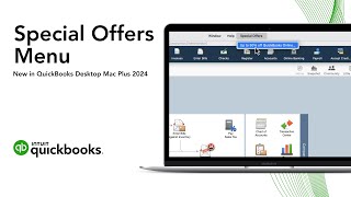 Special Offers Menu  New in QuickBooks Desktop Mac Plus 2024 [upl. by Romona]