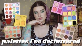 Eyeshadow Palettes Ive Decluttered  Episode 8 [upl. by Airdna]