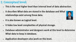 Lecture 2 Database Systems ANSI SPARC Architecture 1 [upl. by Nigen998]