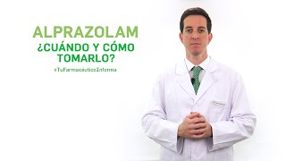 Alprazolam cuándo y cómo tomarlo Tu Farmacéutico Informa [upl. by Anale]