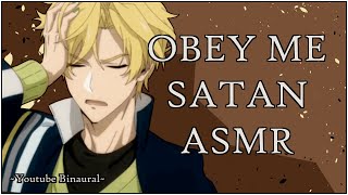 OBEY ME SATAN ASMR Satan x Listener Taking interest HotDominantBoyfriendBilingual [upl. by Macur]