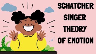 TWO FACTOR SCHACHTERSINGER THEORY OF EMOTION IN PSYCHOLOGY  CBSE  Class 11 NCERT Psychology [upl. by Bouldon]