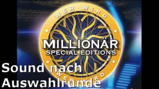 Wer wird Millionär Soundtracks 21  Sound nach Auswahlrunde [upl. by Chadbourne]