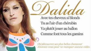 Dalida  Bambino  Paroles Lyrics [upl. by Leacock]