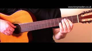 Forever in Blue Jeans  Neil Diamond fingerstyle guitar solo  link to TAB in description [upl. by Metah]