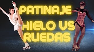 10 DIFERENCIAS entre el patinaje sobre ruedas 🛼 y el patinaje artístico sobre hielo ⛸ [upl. by Marissa560]