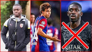 𝐋𝐃𝐂 Nampalys Mendy titulaire vs Seville Dembélé critiqué João Felix en feu au Barça [upl. by Attiuqal]