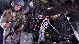 AC130W Stinger II Gunship LiveFire amp Air Refueling Mission [upl. by Adnovoj]