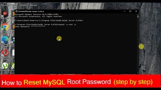 How to reset root password in MySQL Workbench  Change MySQL password [upl. by Anazraf]