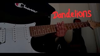 Dandelions electric guitar cover [upl. by Bremser]