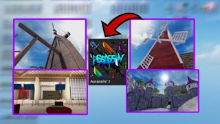 ROBLOX ASSASSIN 2 LEAKED Maps Knives Knew Features [upl. by Anieral]