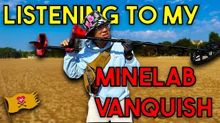 The best metal detector for beginners  Minelab Vanquish 440  Metal Detecting Canada Beaches [upl. by Primrose]