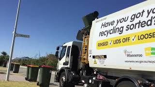 Wanneroo recycling collection part 1 [upl. by Namron]