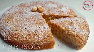 Le gâteau quotcreusoisquot ou gâteau aux noisettes Hyper simple [upl. by Oicul]