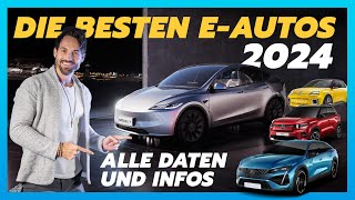 Die BESTEN EAUTOS 2024  alle DATEN und PREISE [upl. by Oigroig]