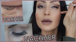 LANGE WIMPERN in nur 2 WOCHEN nach HORRORBehandlung  Rebecca Blank ♡ [upl. by Branca]