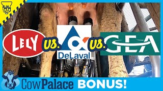 Lely vs DeLaval vs GEA Milking ROBOTS  Whats the Difference  BOCP  BONUS EPISODE [upl. by Graham]