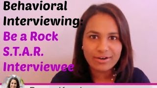 Behavioral Interviewing 101  Career Coaching with Beena Kavalam [upl. by Pallas449]