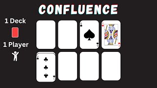 How To Play Confluence Solitaire [upl. by Idnac]