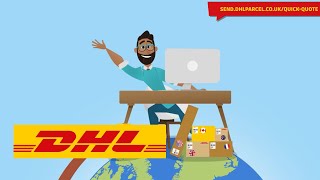 DHL eCommerce UK  How to book an international delivery [upl. by Marva]